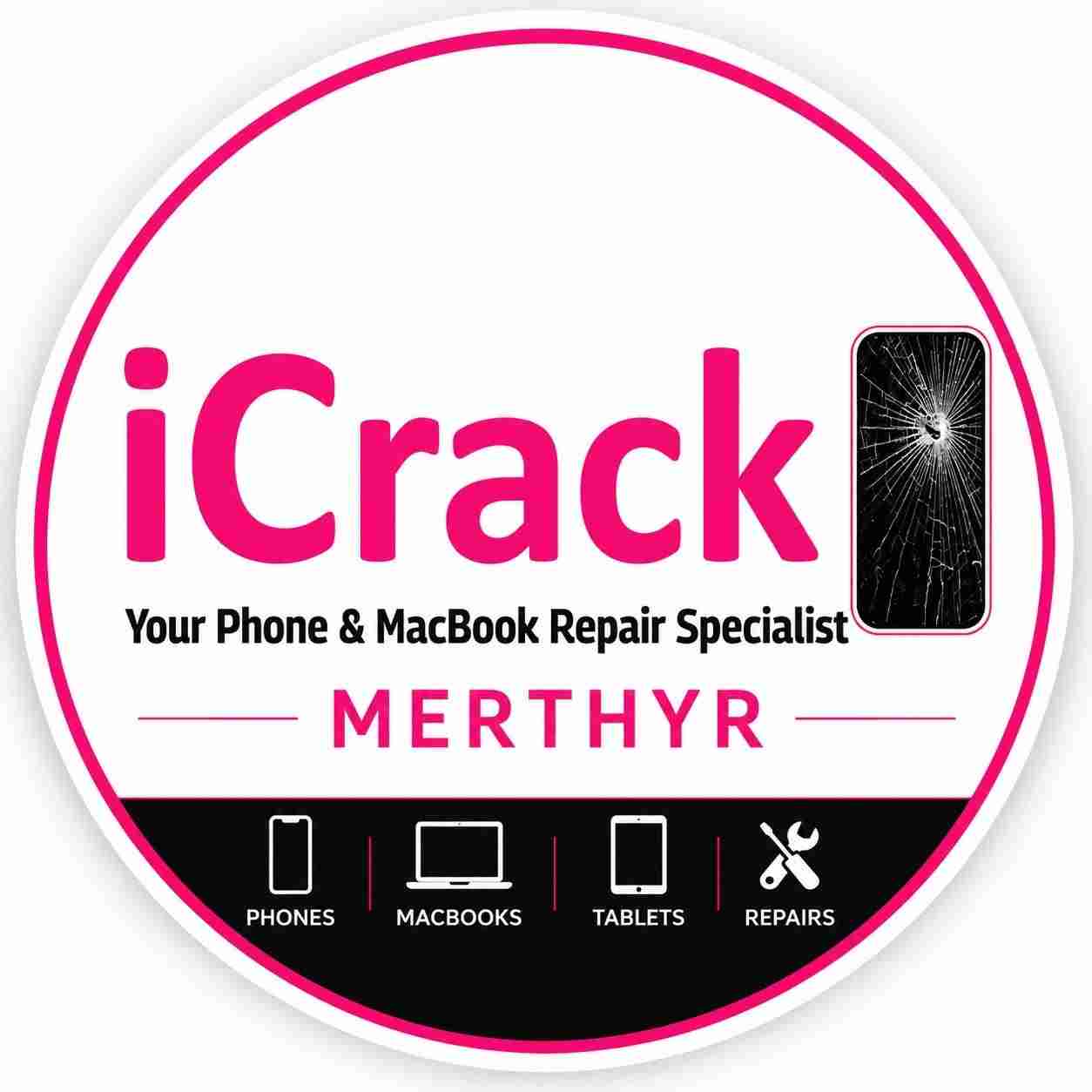 iCrack Merthyr logo