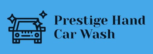 Prestige Hand car wash logo